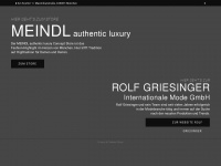 griesinger-fashion.com Webseite Vorschau