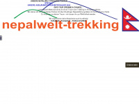 nepalwelt-trekking.com Webseite Vorschau