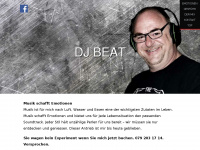 dj-beat.com Webseite Vorschau