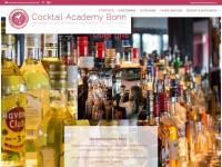 cocktailacademybonn.de Webseite Vorschau