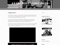 anarchopunxrecords.org Webseite Vorschau