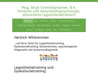 legasthenie-lerntherapie.jimdo.com Webseite Vorschau
