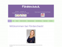 foerdercheck.info Webseite Vorschau