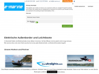 e-marine.at Webseite Vorschau