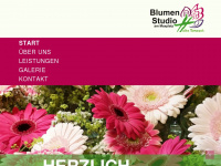 blumen-bamberg.de Webseite Vorschau