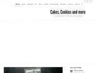 cakescookiesandmore.ch Webseite Vorschau