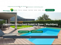 gartenbau-hoenscheid.de Webseite Vorschau