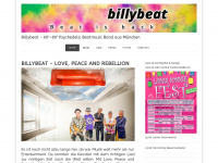billybeat.de Webseite Vorschau