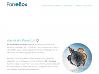 panobox.at Webseite Vorschau
