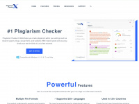 plagiarismcheckerx.com Webseite Vorschau