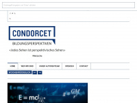 condorcet.ch Webseite Vorschau