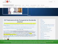 christian-public-affairs.ch Webseite Vorschau