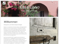 casacorvo.ch Webseite Vorschau