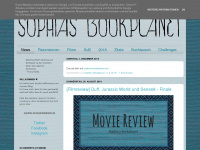 sophias-bookplanet.blogspot.com Webseite Vorschau