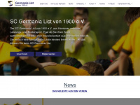 germania-list.de Webseite Vorschau