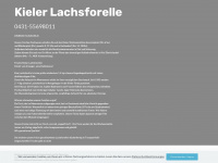 kieler-lachsforelle.de Webseite Vorschau