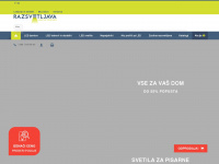 razsvetljava.si Webseite Vorschau