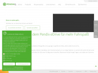 pendix.ch Webseite Vorschau