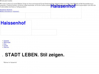 haissenhof.de Webseite Vorschau