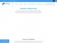 spitex-aare.ch Webseite Vorschau