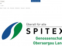 spitex-genossenschaft-oberaargau-land.ch Webseite Vorschau