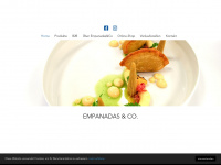 empanadasundco.ch Webseite Vorschau