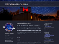 sternwarte-rossberg.de Webseite Vorschau
