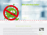 keimschranke.de Webseite Vorschau
