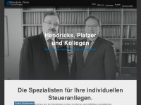steuerbüro-mg.de Webseite Vorschau