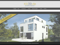 kö39.de Webseite Vorschau