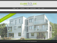 cube53.de Webseite Vorschau