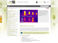 lab-club.com Webseite Vorschau
