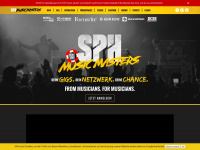 sph-music-masters.ch Webseite Vorschau