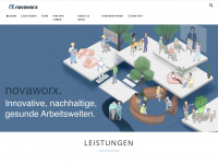 novaworx.de Webseite Vorschau