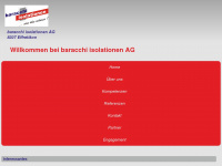 baracchi.ch Webseite Vorschau