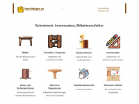 kleger.ch Webseite Vorschau