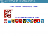 vnsv.ch Webseite Vorschau