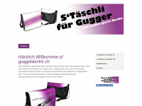 guggetaeschli.ch Webseite Vorschau