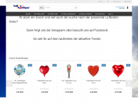 ballon-boutique.com Webseite Vorschau
