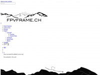 fpvframe.ch Webseite Vorschau
