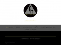 architektur-fh.de Webseite Vorschau