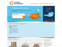 containerbestellung24.at Webseite Vorschau