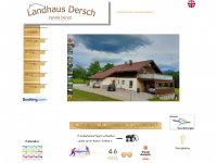 landhaus-dersch.at Webseite Vorschau