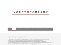 morethcompany.de Webseite Vorschau