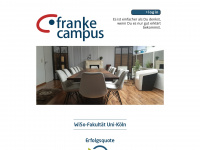 franke-campus.de Webseite Vorschau
