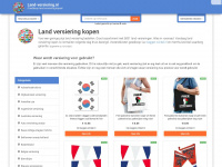 land-versiering.nl Webseite Vorschau