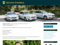 serrurier-echallens.ch Webseite Vorschau