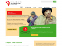 strassenkinder-marokko.org Webseite Vorschau