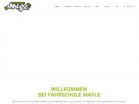 fahrschule-mayle.de Webseite Vorschau