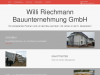 riechmanngmbh.de Webseite Vorschau